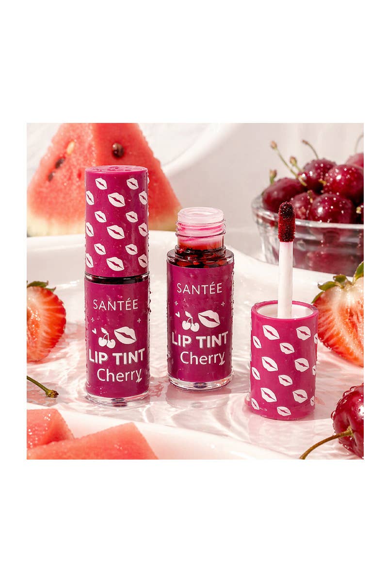 Santee LT1 Waterproof Fruit Flavor Lip Tint - 24 pcs