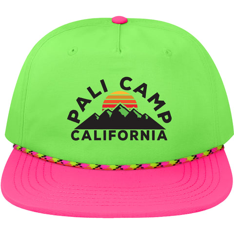 The Chill Hat Lime/Flamingo