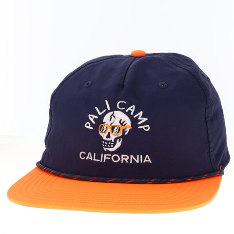 The Chill Hat Navy/Tangerine