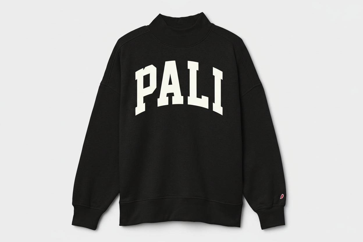 Mock Neck Sweatshirt