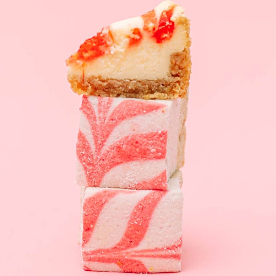 Strawberry Cheesecake Marshmallows / Gluten Free / Candy