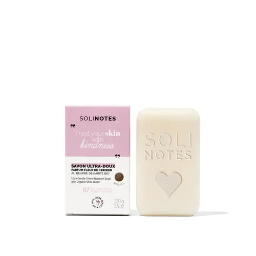 *BUY 1 GET FREE*  Cherry Blossom Soap Bar - CLEAN BEAUTY