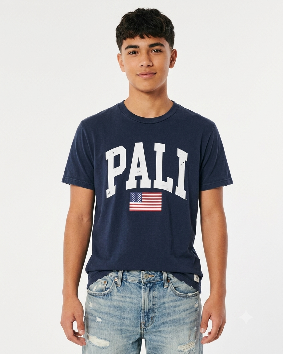 Pali x USA Tee