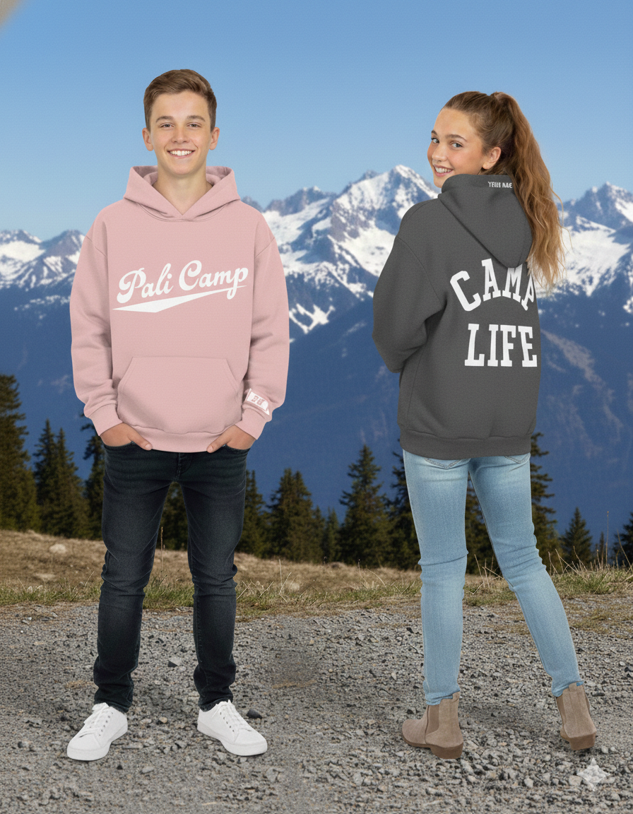 2026 Name Drop Hoodies with Embroidered Hood (Pre-Order for Summer Camp)