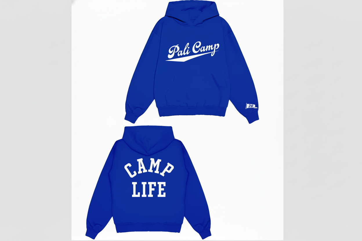 2026 Name Drop Hoodies with Embroidered Hood (Pre-Order for Summer Camp)