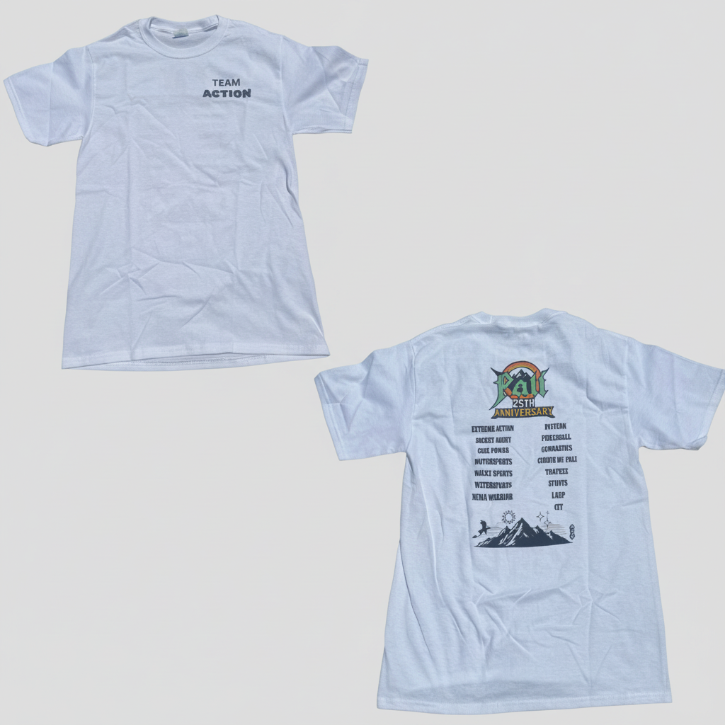 White Specialty Tee (TEAM ACTION)