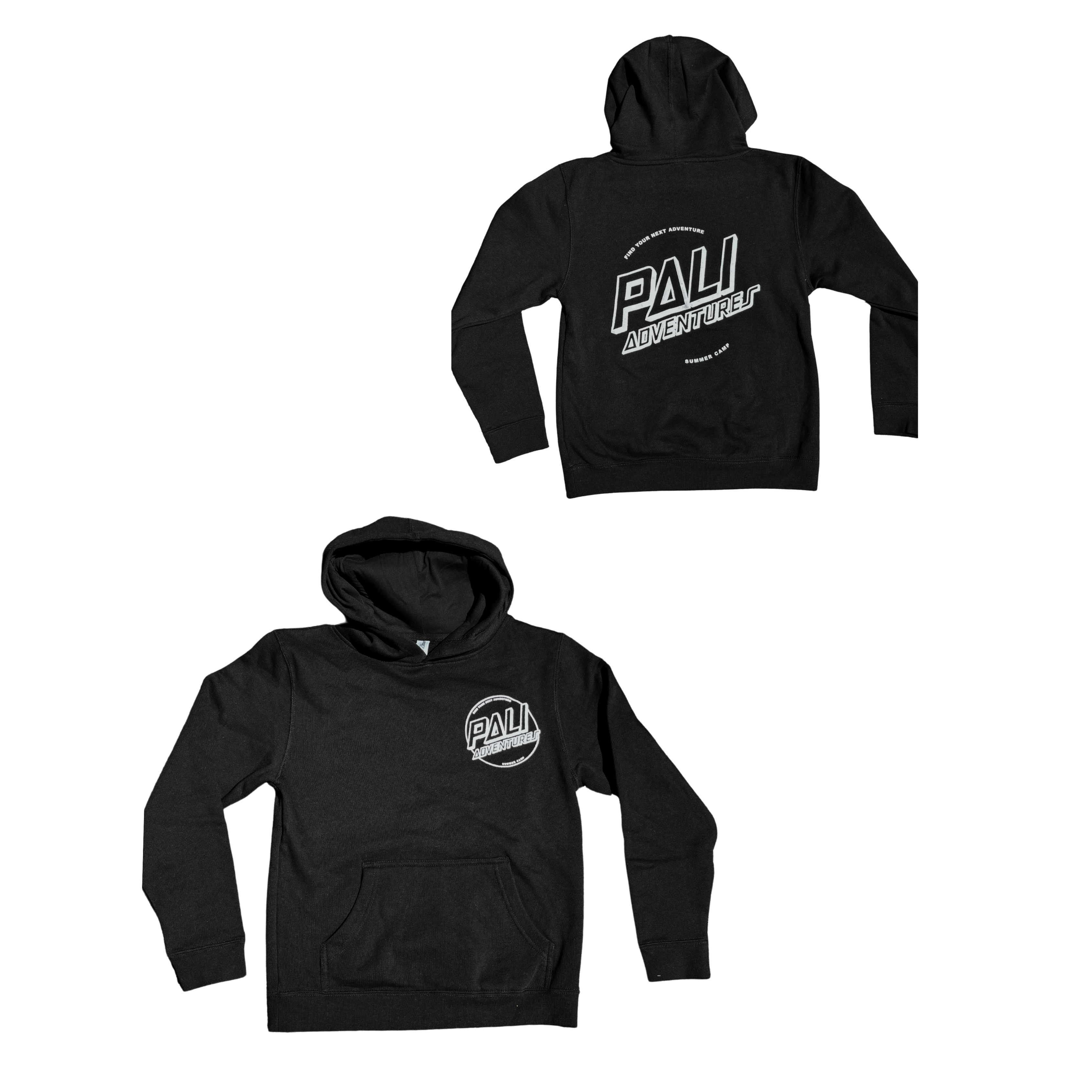 Glow in the Dark Puff Paint Hoodie