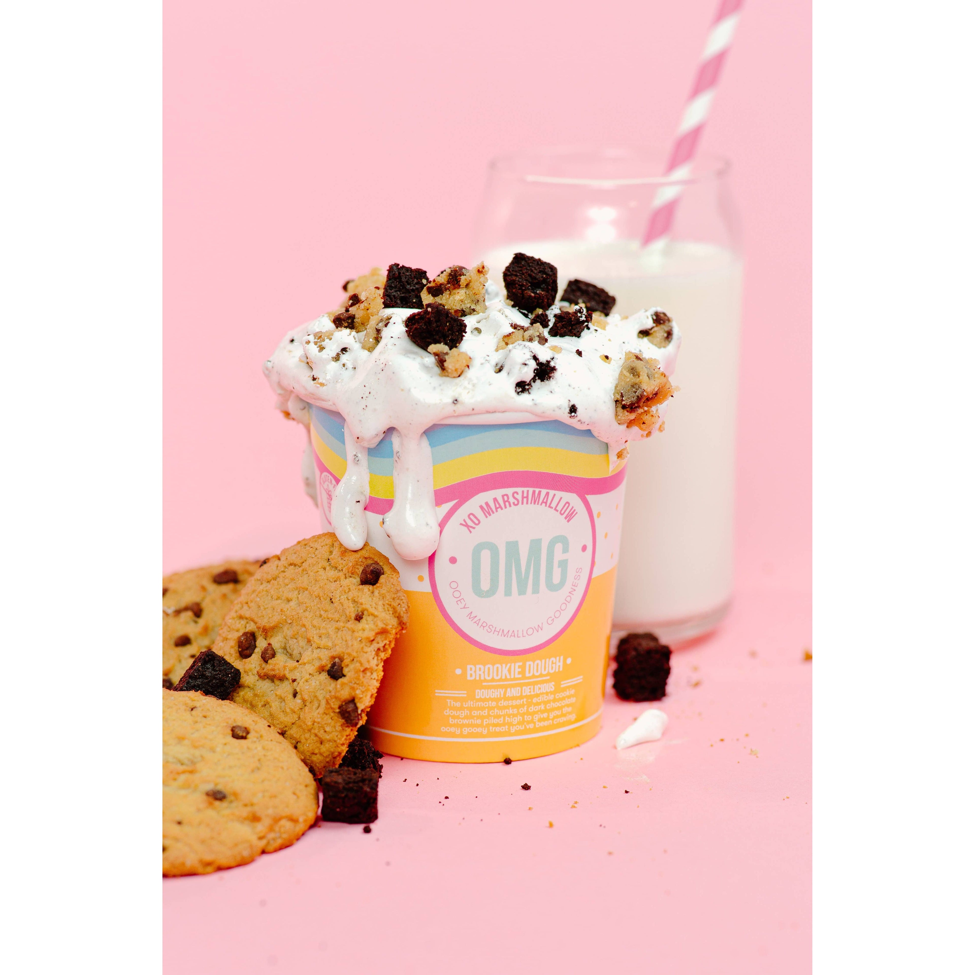 Brookie Dough Ooey Marshmallow Goodness