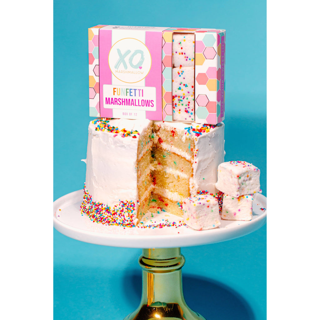 Funfetti Marshmallows / Gluten Free / Peanut Free / Dye Free