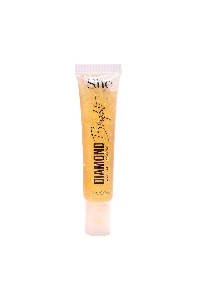 Makeup She LG780 Diamond Bright Glitter Lip Gloss - 36pc