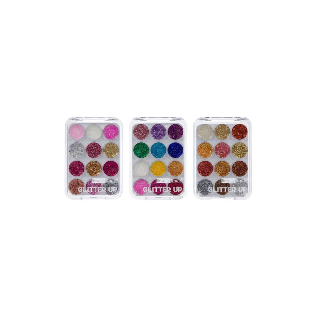 Beauty Treats 741 Glitter Up 12 Color Glitter Palette - 24pc