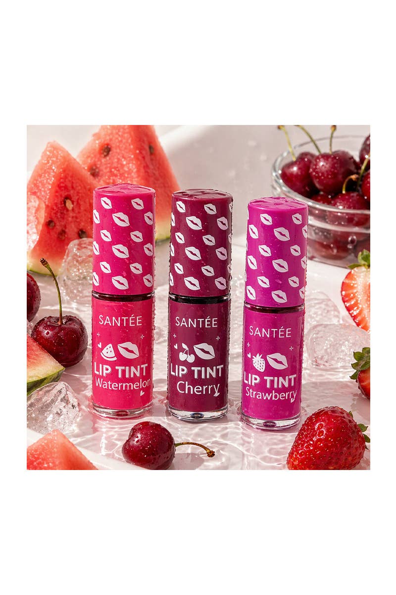 Santee LT1 Waterproof Fruit Flavor Lip Tint - 24 pcs