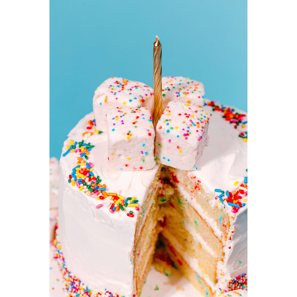 Funfetti Marshmallows / Gluten Free / Peanut Free / Dye Free