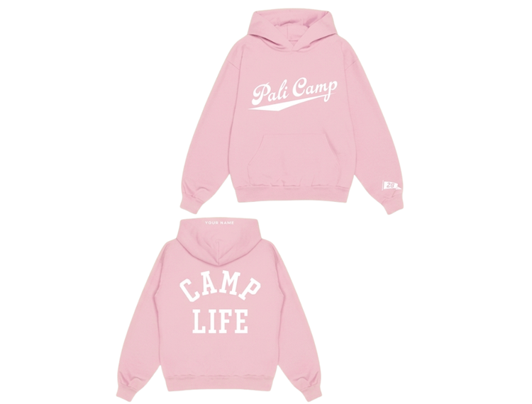 2026 Name Drop Hoodies with Embroidered Hood (Pre-Order for Summer Camp)